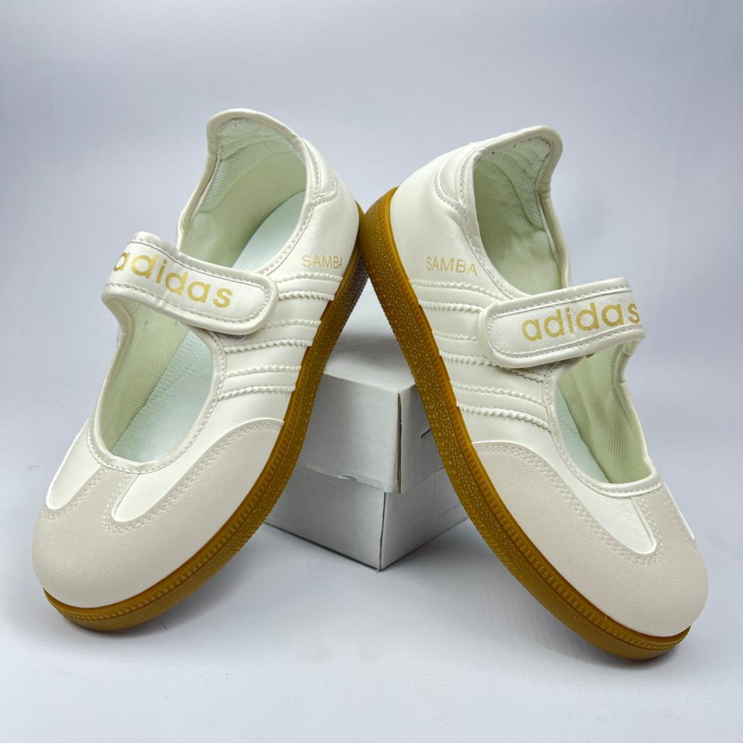 Adidas Samba Mary Jane – Sneaker Femme Velcro Semelle Gomme