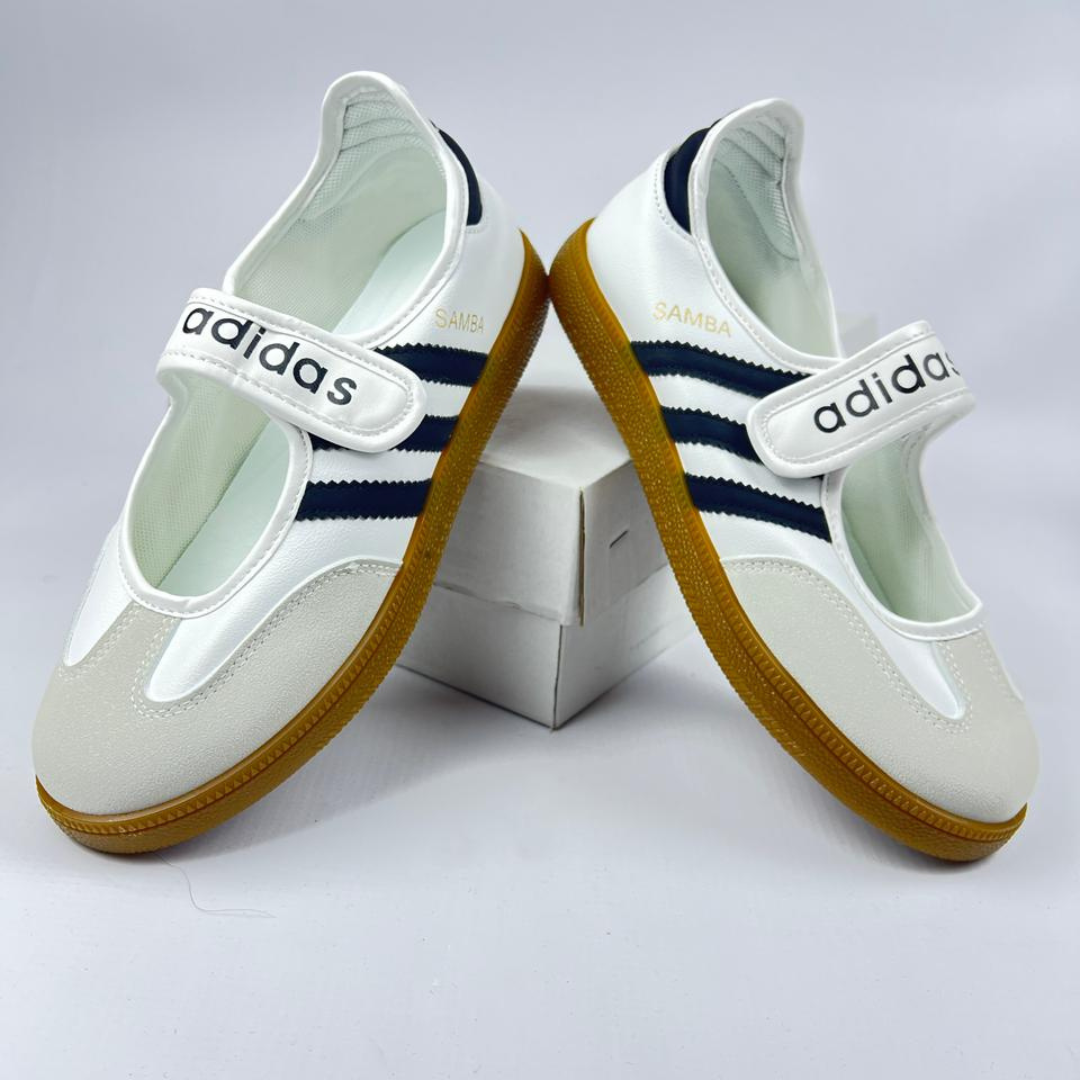 Adidas Samba Mary Jane – Sneaker Femme Velcro Semelle Gomme