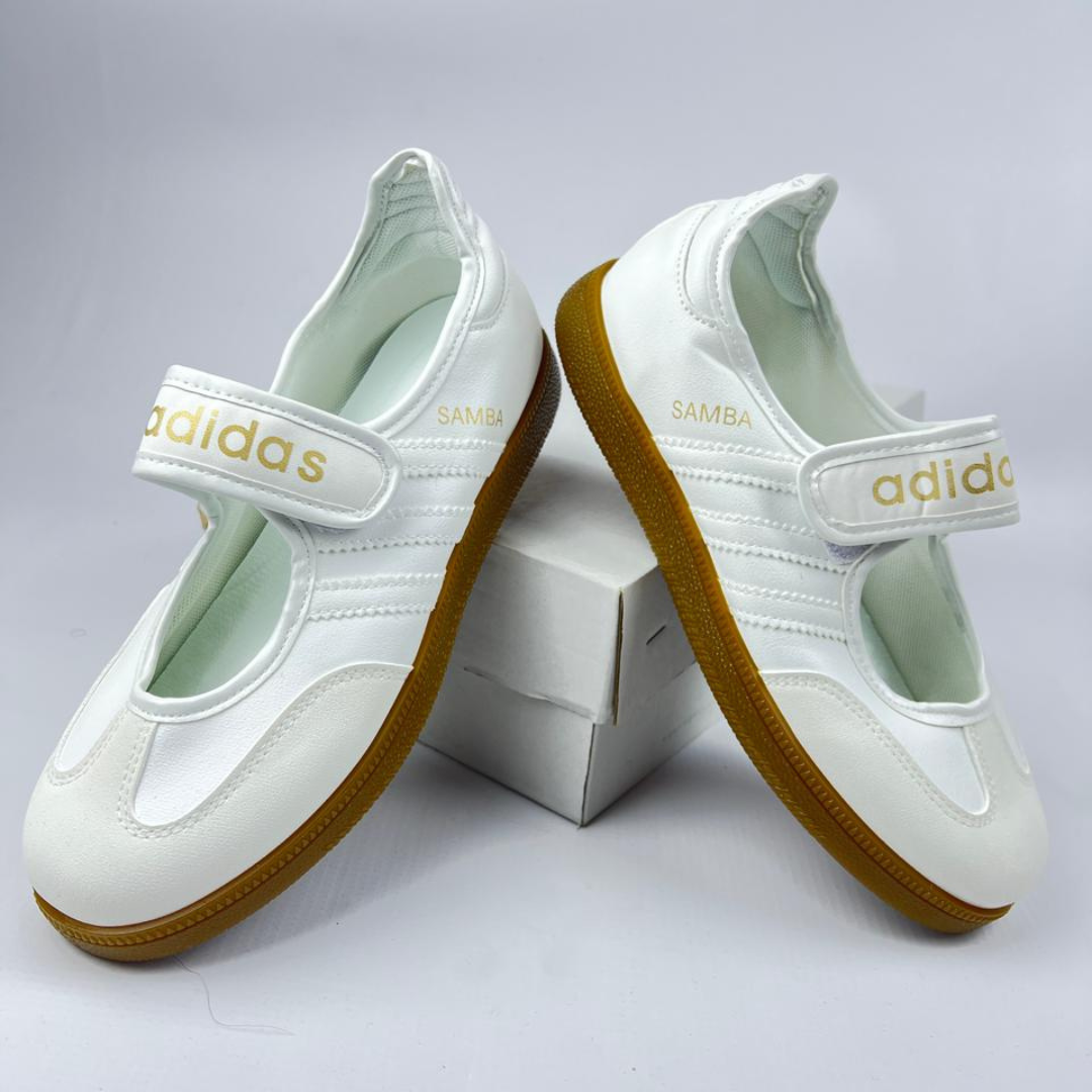 Adidas Samba Mary Jane – Sneaker Femme Velcro Semelle Gomme